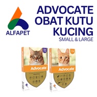 Advocate Cat flea medicine for cats, small size, large, small, large, SL