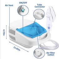 [KKM LULUS] Compressor Nebulizer Portable Air-Compressing Machine Asthma Inhaler For Adult & Kids