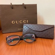 Gucci  近視眼鏡  Optyl環氧樹脂 粗框 鏡框 / 鏡架 附Gucci眼鏡盒 Gucci紙袋 Gucci眼鏡布