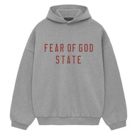 Fear of God Essentials Fleece Hoodie Dark Heather (FW24)