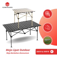 KS Outdoor Portable Camping Glamping Folding Table Aluminum