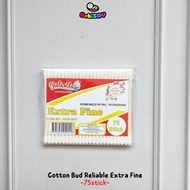 Reliable Cotton Buds Baby Cotton Buds Reliable 75Pcs Ear Cleaner Ear Buds