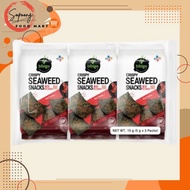 CJ BIBIGO Crispy Seaweed Snacks Hot Chicken 5g (Set of 3)