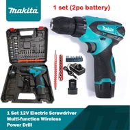 Makita DF330 Drill Cordless 108pcs DF330 Drill Cordless Set 2 Speed Drill machine impact drill Cordl