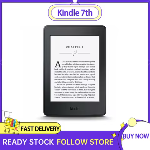 Kindle 7th e-book reader 6 inches multi-language no backlight electronic ink screen WIFI connection 