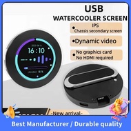 【NEW】2.1inch CPU/GPU Cooler Round LCD Display, AIO Computer Temp Monitor for Water Cooling Systems, 