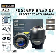 LAMPU FOGLAMP BILED Q3 AES 45W / PROJECTOR BILED FOGLAMP AES 3 INCH-Kumma.id
