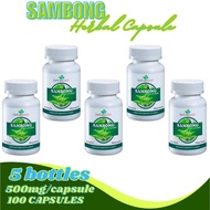 SAMBONG Capsule | 100 Capsules/Bottle | UTI Arthritis Kidney Problems