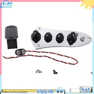 Universal 5 Jazz JB-08 Bass Loaded Control Plate for 4/5 String Bass Guitar Replacement Accessories