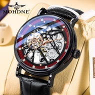 Mohdne Watch Men's Mechanical Watch Tourbillon Automatic Live Streaming On Kwai Mechanical Watch