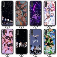 Huawei 8i Y6s Y6 Pro 2019 Nova 8i Soft Silicone Phone Case Cover CC29 BTS Band