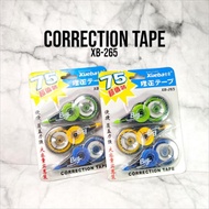 3pcs Tipex Kertas Xb-265 / Correction Tape Xueba