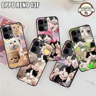 HP SENJACASE SOFTCASE GLASS TYPE 0PP0 RENO 13F NEWEST - Silicone - Glossy Case - Casing - - Latest -