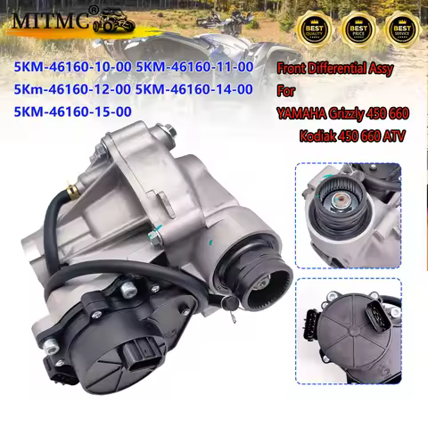 Front Differential Assy For YMH Grizzly 450 660 Kodiak 450 660 ATV 5KM-46160-15-00 5KM-46160-14-00 5