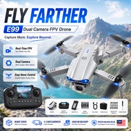 🔥E99 Pro 4K Drone🔥 Dual Camera WiFi FPV Wide Angle Foldable RC Drone Screen Remote Altitude Hold Por