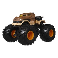 Monster Trucks 1:24 Scale Vehicles, Collectible Die-Cast Metal Toy Trucks with Giant Wheels & Styliz