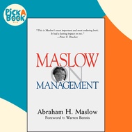 [100% Original Books] - Maslow on Management by Abraham H. Maslow (US edition, hardcover)