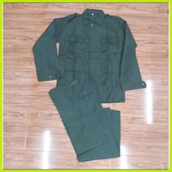 ◧ fatigue ripstop set uniform for rotc/cat training