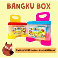 Box Bench with Blocks - Children's Toy Blocks