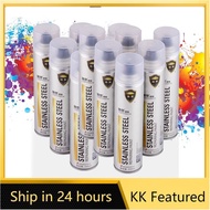 10PCS No Rust Chrome paint spray Cartridges With Chrome Plated Steel Wheel Spray 350mL Car Spray Chr