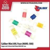 Caliber Fine Copper and 24 Karat Gold Plated MINI ANL Fuse 20A 30A 40A 50A 60A 80A 100A 150A