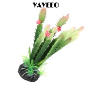 YAYEEO Simulation Cactus Plant, Plastic Simulation Plastic Cactus Plant, Decoration Artificial Plant