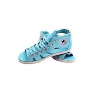 Converse - 女款鏤空羅馬涼鞋(淺藍色)