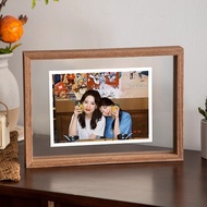Ready Stock Free Shipping Double-Sided Transparent Photo Frame Table Photo Frame 4 * 6 Photo Frame D