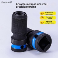 charmantA 3pcs Impact Hex Converter, 1/2 3/8 1/4-INCH Drive Female To 1/4-Inch Hex Adapter, Impact W