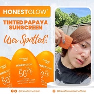 honestglow tinted sunscreen spf50+