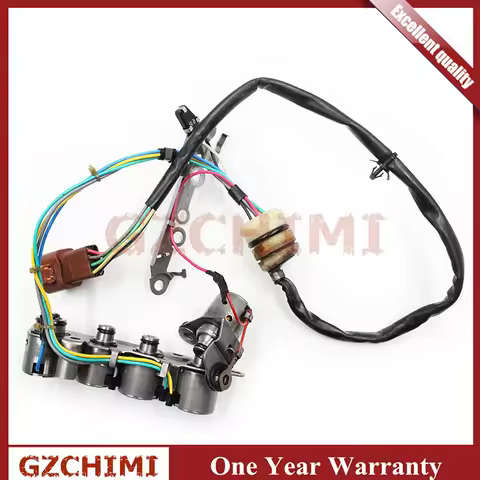 31940-80X05 3194080X05 Remanufactured Tested RE4F04A 4F20E Transmission Solenoid Assembly Kit Fit fo