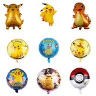 Pikachu Fire Dragon Aluminum Film Balloon Cartoon Animal Aluminum Foil Balloon Birthday Party Decora