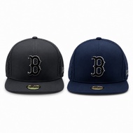 [ READY STOCK ] Boston Red Sox B Logo Dri-Fit Snapback Cap | Flat Brim Baseball Hat