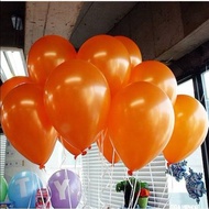 (25pcs) ORANGE Metallic Glossy Balloon