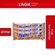 Lagie Coklat Kacang Tanah Peanut Pie 3pcs x30gr