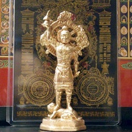 Bishamonten (Tamonten) Buddhist statue, bronze, 10.8cm long, Buddhist art, japan