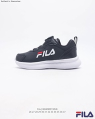 ฟิล่า FILA Kids Candy-Colored Running Shoes - Spring/Fall 2023 New Release Clunky Dad Shoes รองเท้าฟิตเนส รองเท้าเทนนิส รองเท้าวิ่งเทรล รองเท้าผ้าใบสีดำ