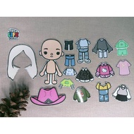 PAPER DOLL TOCA BOCA MAGNET/MAINAN BP BPAN TOCA BOCA/BP BPAN KERTAS MAGNET