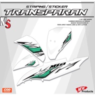 Sticker Transparent Mio J Varky V4 MS007 Striping Mio GT Transparent MS