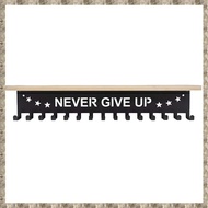 (RSDF) Medal Hanger Display Rack Wall Mounted Trophy Shelf Medals Display Hanger