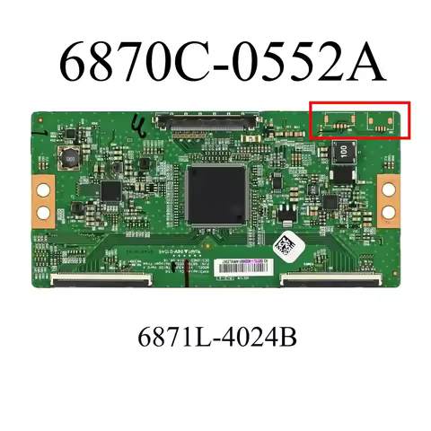 T-CON Board 6870C-0552A 6871L-4024B Logic Board is for E43U-D2 D43-E2 BDM4350UC/27 BDM4350UC