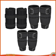 [PrettyiaSG] 2Pcs Ankle Weights Adjustable Wrist Weights for Running Home Gym Fitness Workout