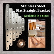 ALife Stainless Steel Flat Straight Joining Bracket sesiku besi Cabinet Bracket Papan Sambung Panjan