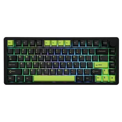 MechLands Blade75 Hot-Swap Gasket Wireless BT5.0/2.4GHz/USB-C Wired Aluminum Mechanical Gaming Keybo