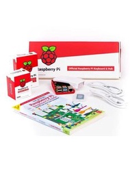 Raspberry Pi 4 Desktop Kit 官方版桌機套件(含Pi 4/4G + 鍵盤/滑鼠 + micro HDMI轉HDMI線x2 + 電源 + 外殼 + 教學手冊 + 16GB SD卡)