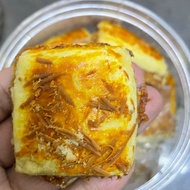 Tart Nenas Cheese Bar Garing di Luar Cair di Mulut Lemak Manis Homemade Kuih Raya
