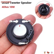 BANANA1Z6 1Pcs Tweeter Speaker, Plastic 10W Small Tweeter Speaker, Durable 36mm Diameter Black 4Ohm 