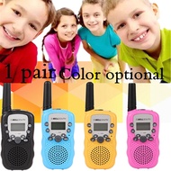 1 Pair T-388 Mini Children Walkie Talkie FRS GMRS UHF 462.55-467.7125MHz 0.5W 22CH Radio for Kids LC