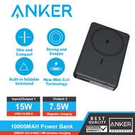 Anker 334 MagGo Power Bank Magnetic Battery 10000mAh Portable Charger and USB-C for iPhone 14/13/12 