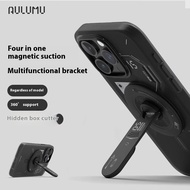 Aulumu G05 4in1 Magnetic Phone Holder with Box Opener Compatible with MagSafe Removable 360° Adjusta
